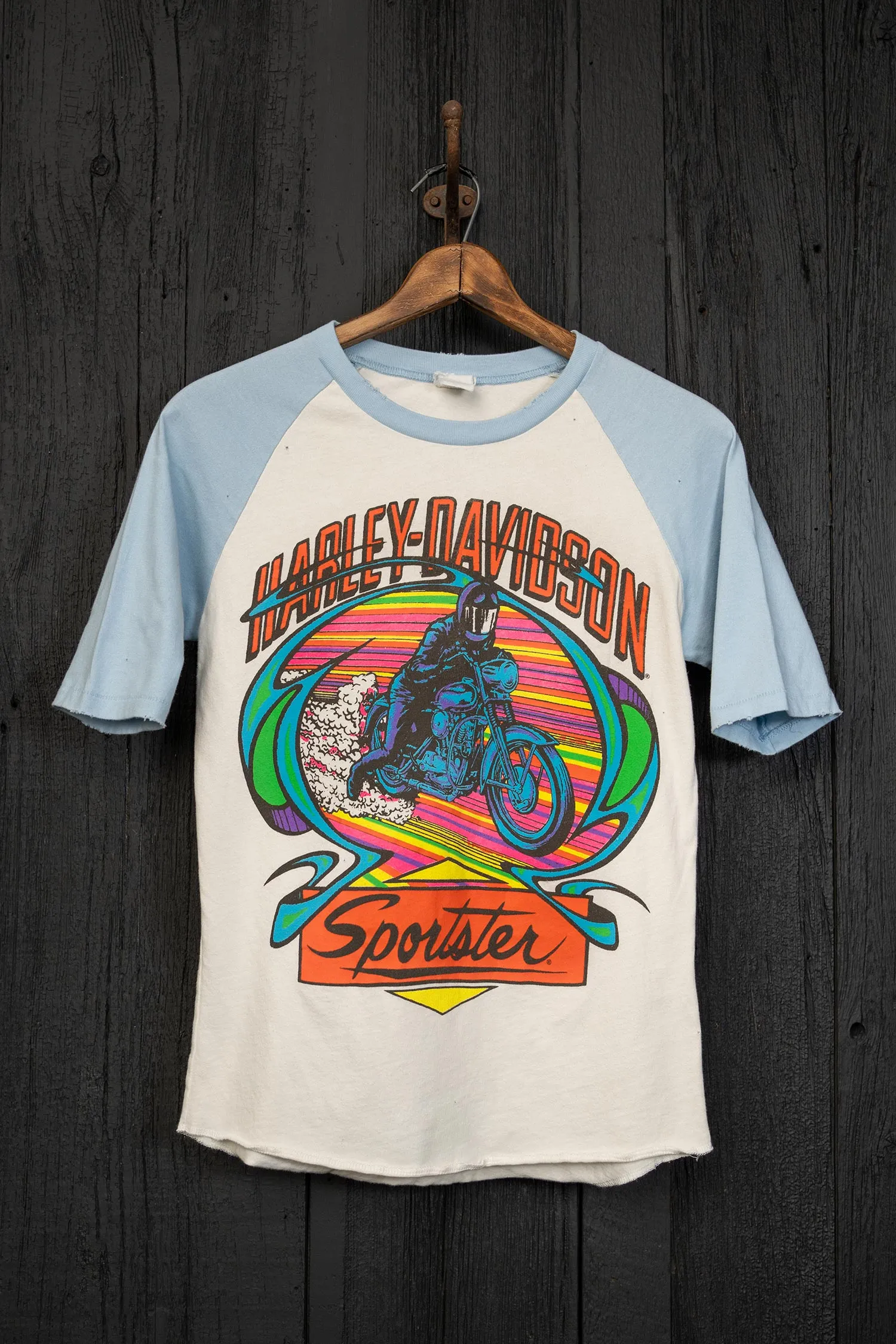 HARLEY DAVIDSON SPORTSTER SHORT SLEEVE RAGLAN sold by MadeWorn