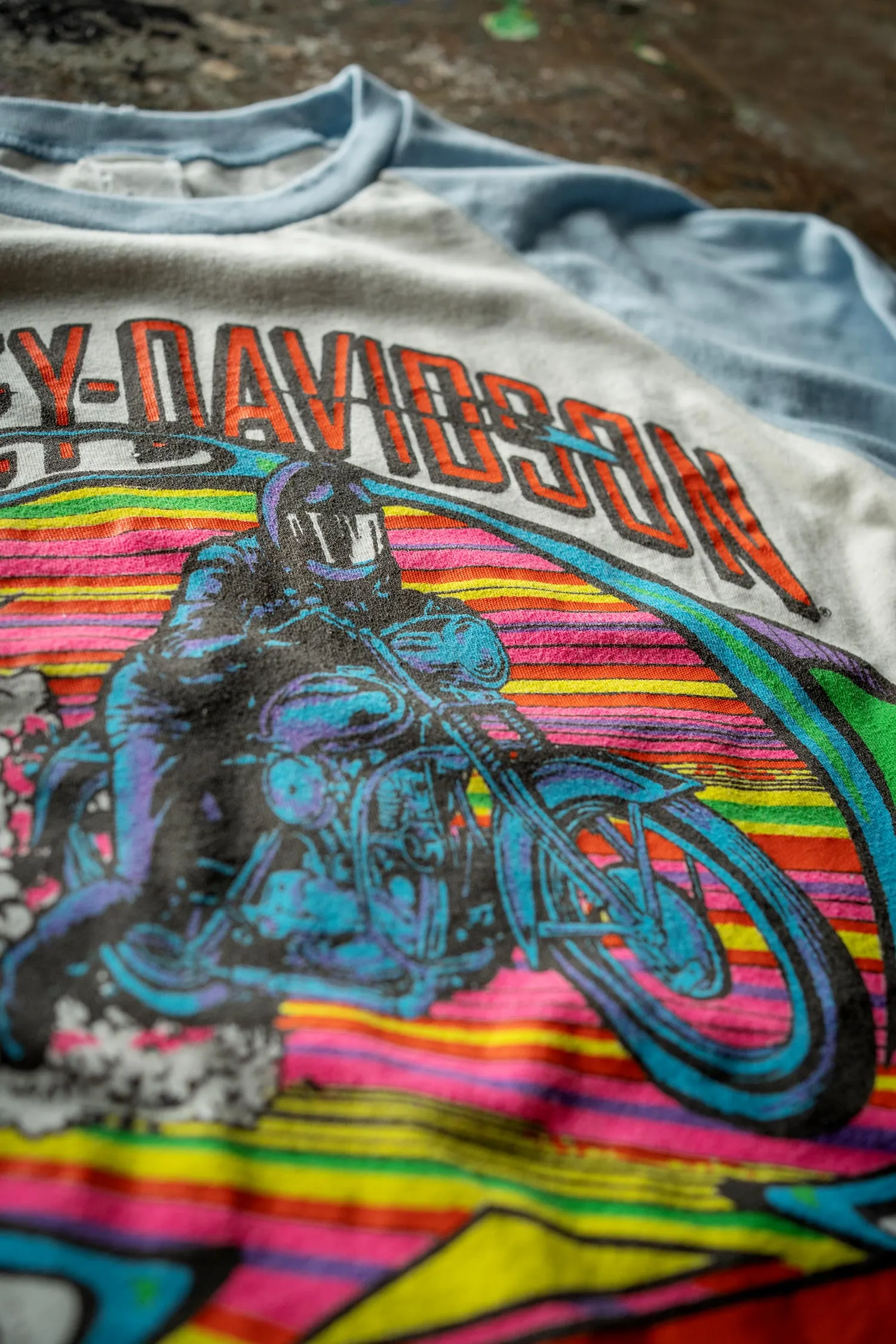 HARLEY DAVIDSON SPORTSTER SHORT SLEEVE RAGLAN sold by MadeWorn product image thumbnail 4