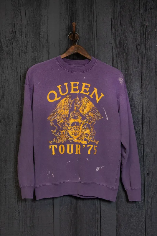 QUEEN '75 TOUR CLASSIC CREW SWEATSHIRT sold by MadeWorn