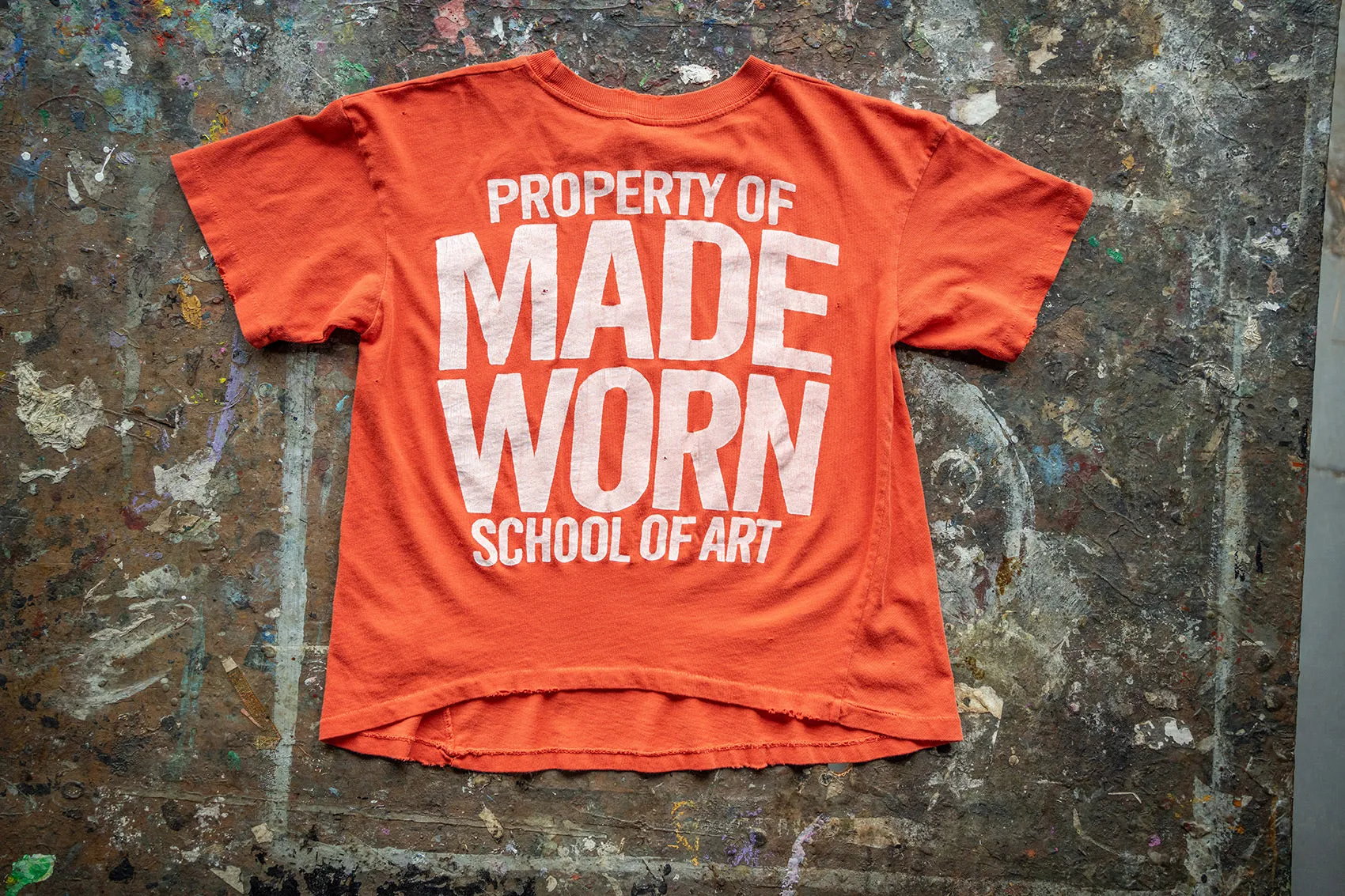 MADE WORN SCHOOL CROP POCKET TEE sold by MadeWorn product image thumbnail 3