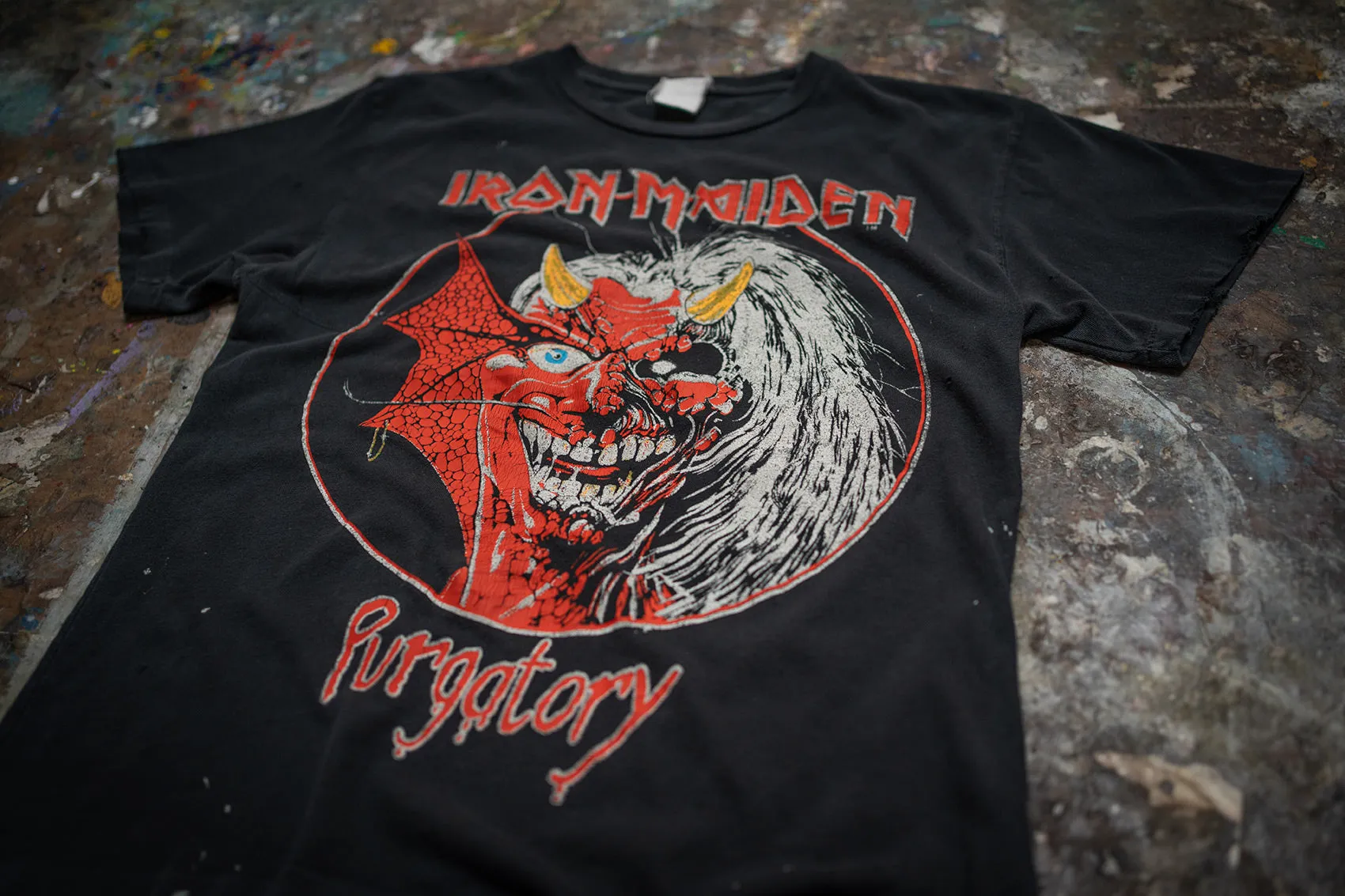 IRON MAIDEN PURGATORY '90S FIT sold by MadeWorn product image thumbnail 3