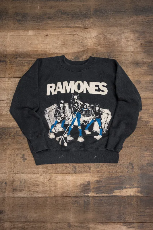RAMONES OUTSIDER SHRUNKEN SWEATSHIRT sold by MadeWorn