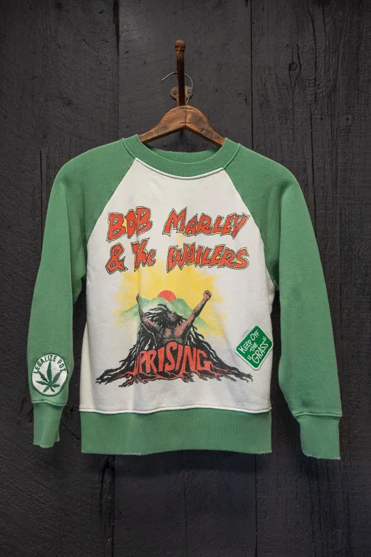 BOB MARLEY SAY SOMETHING! SHRUNKEN SWEATSHIRT sold by MadeWorn