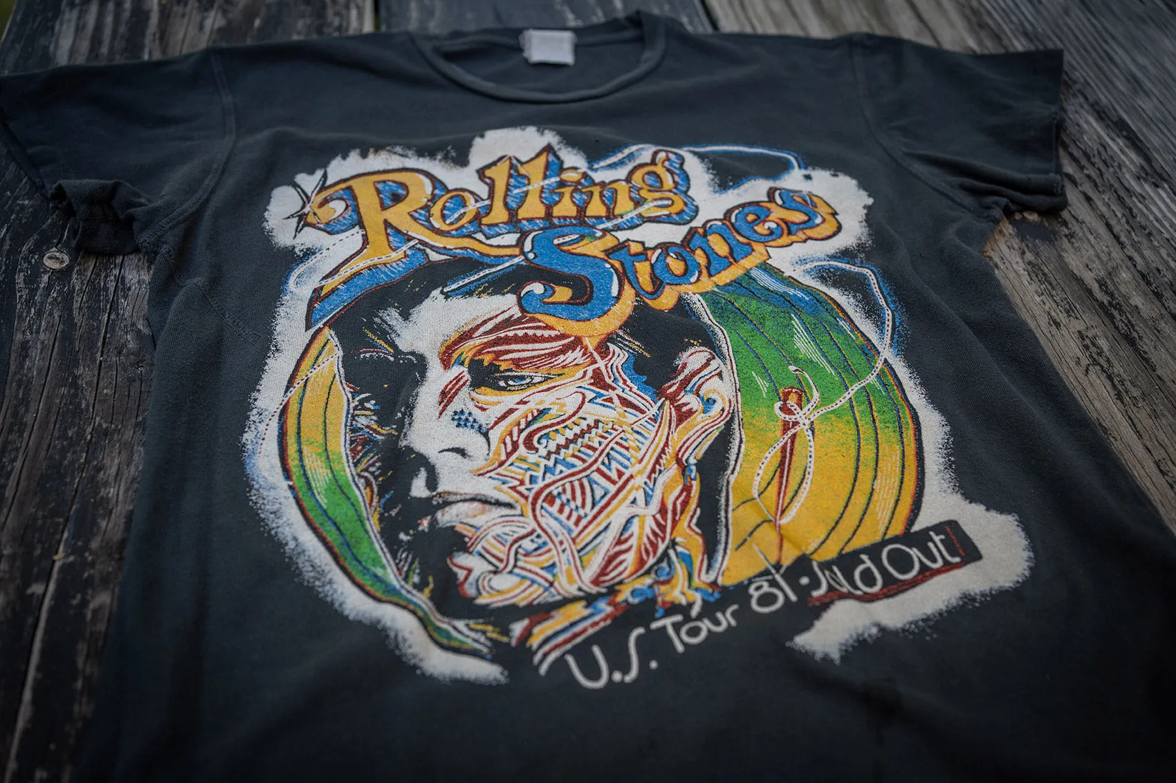 ROLLING STONES U.S. TOUR '81 sold by MadeWorn product image thumbnail 3
