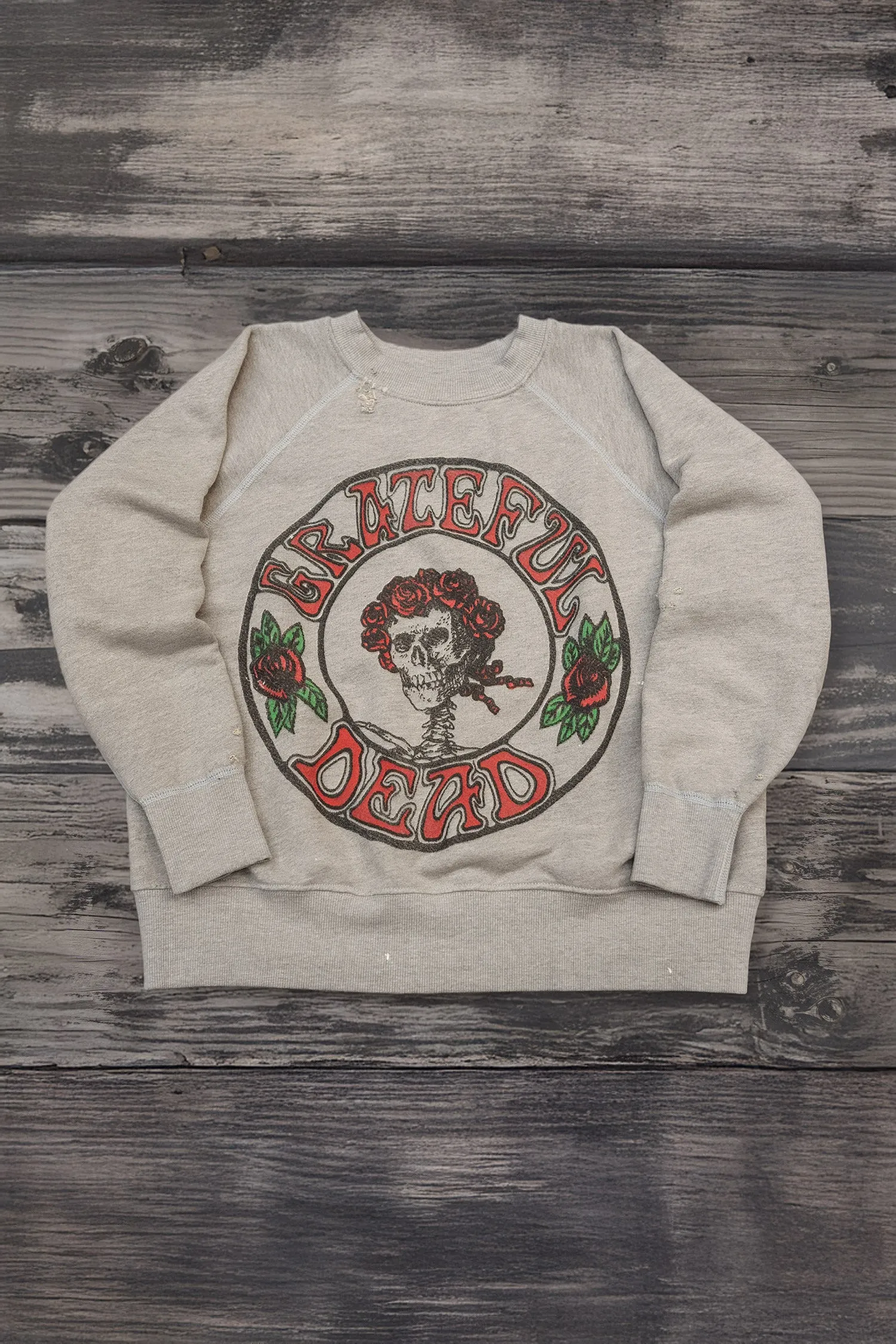 GRATEFUL DEAD SUGAR MAGNOLIA SHRUNKEN SWEATSHIRT sold by MadeWorn