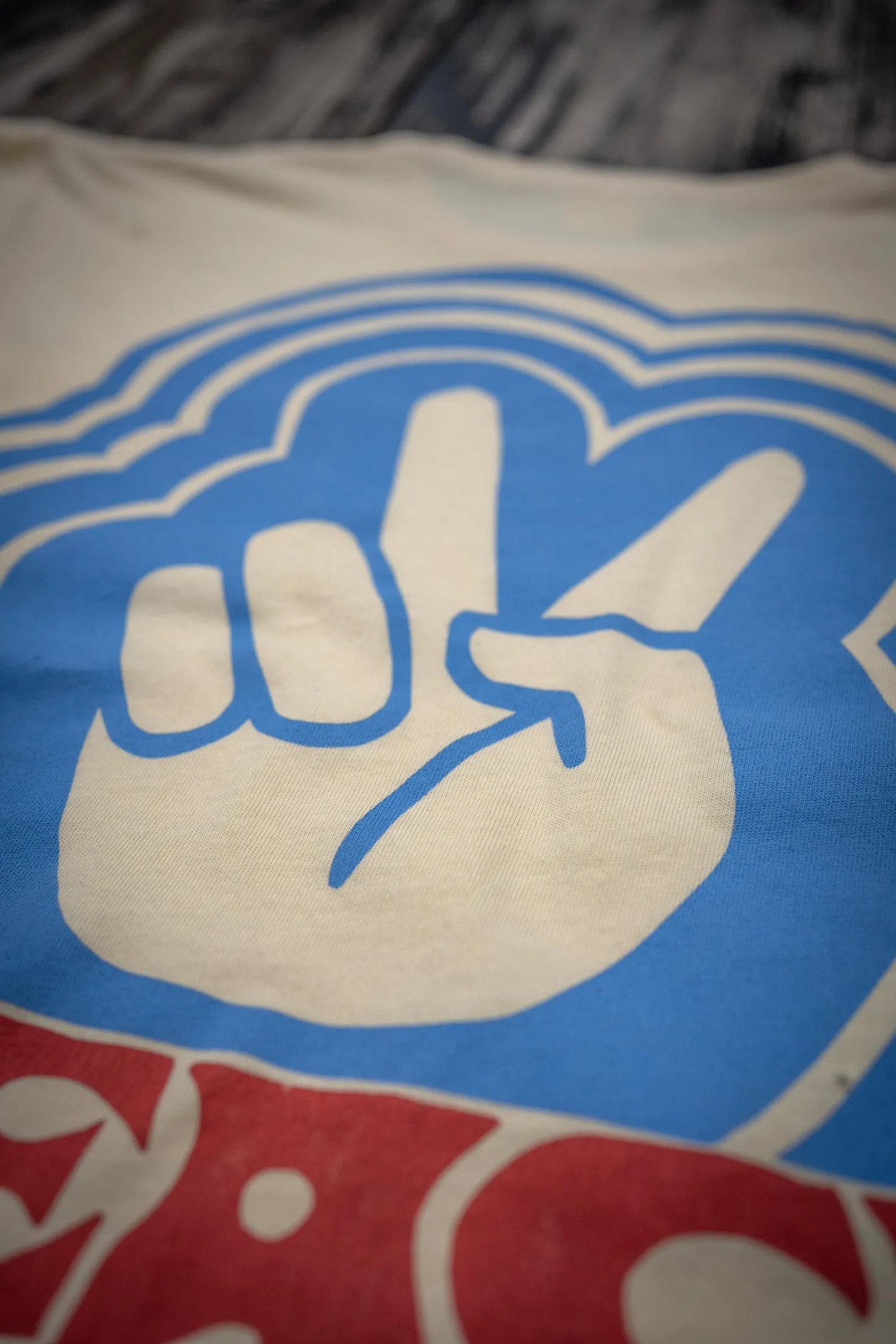 MADE WORN PEACE NOW POCKET TEE sold by MadeWorn product image thumbnail 4