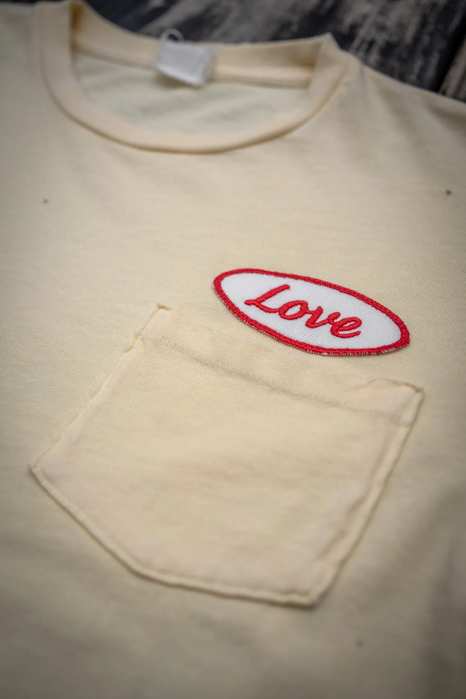 MADE WORN PEACE NOW POCKET TEE sold by MadeWorn product image thumbnail 5