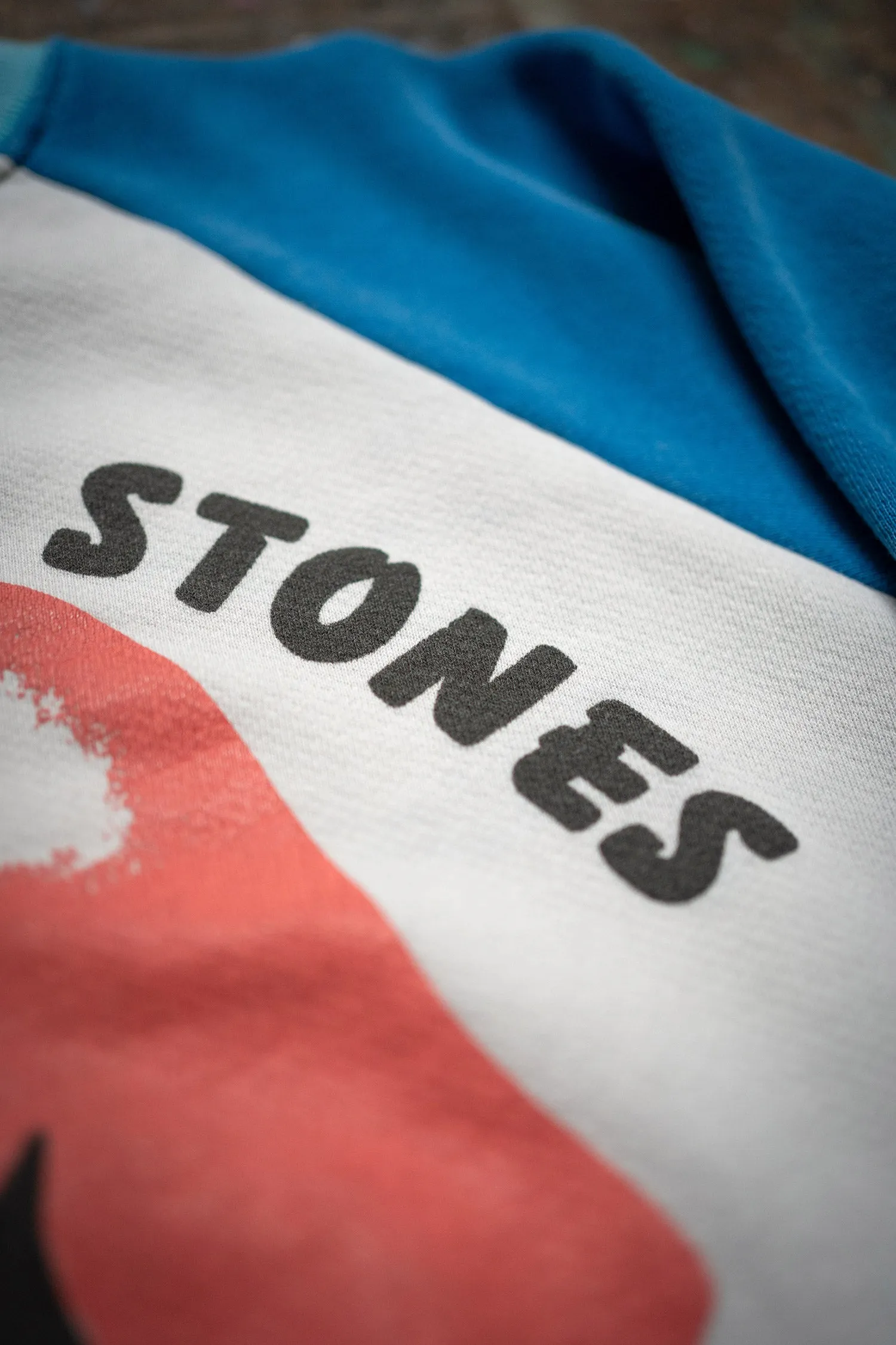 ROLLING STONES COLOR BLOCK SHRUNKEN SWEATSHIRT sold by MadeWorn product image thumbnail 5