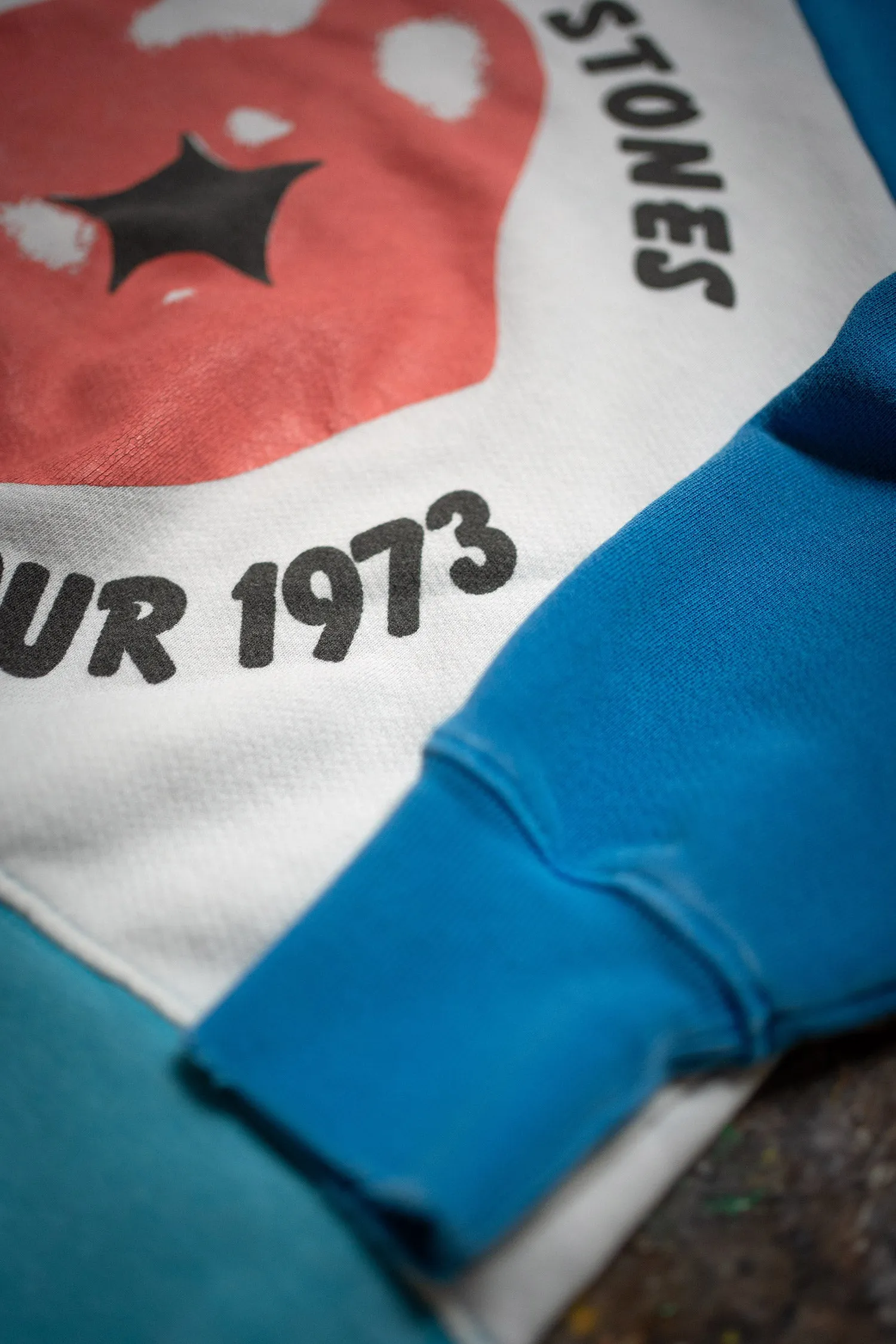 ROLLING STONES COLOR BLOCK SHRUNKEN SWEATSHIRT sold by MadeWorn product image thumbnail 4