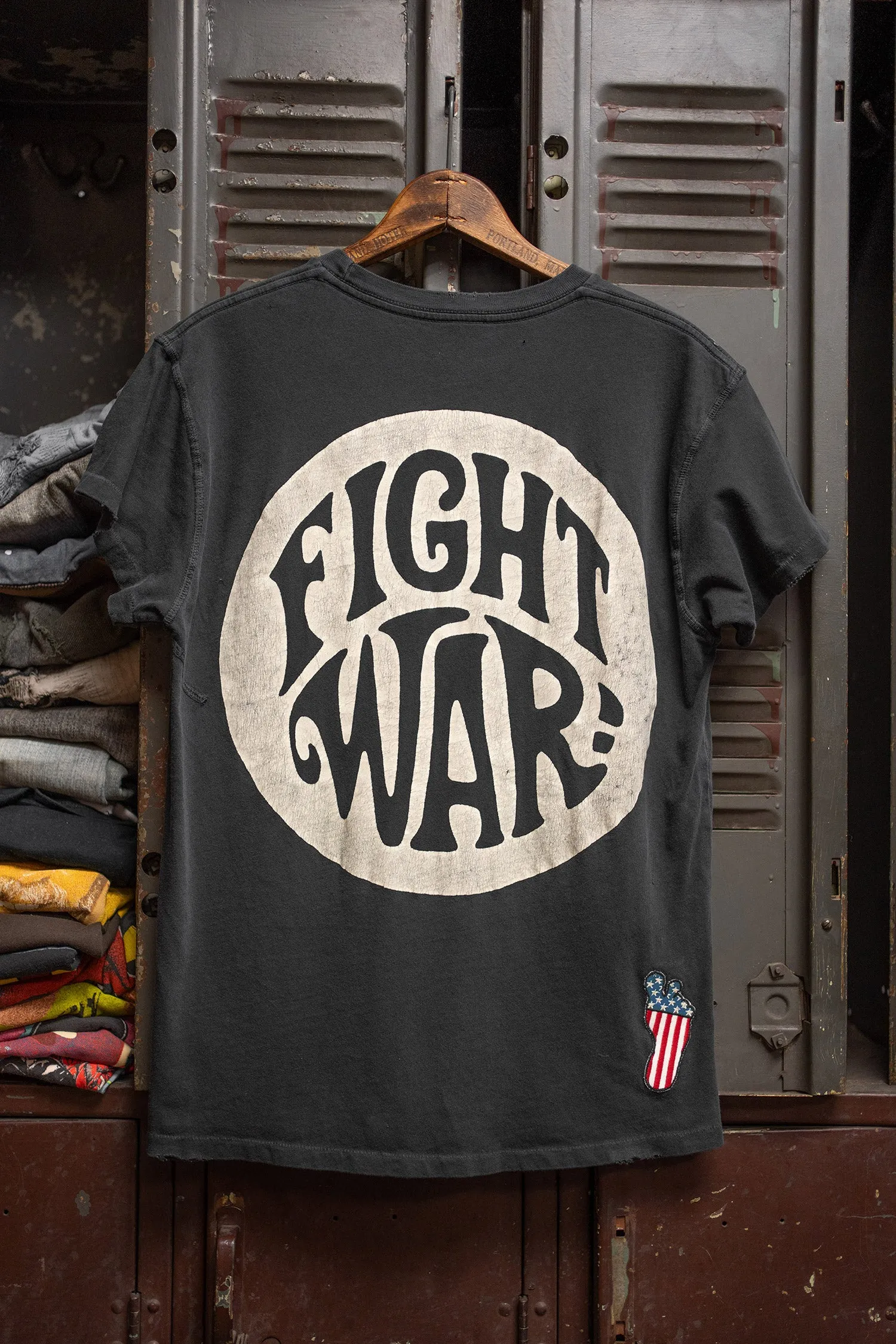 MADE WORN FIGHT WAR POCKET TEE sold by MadeWorn product image thumbnail 2