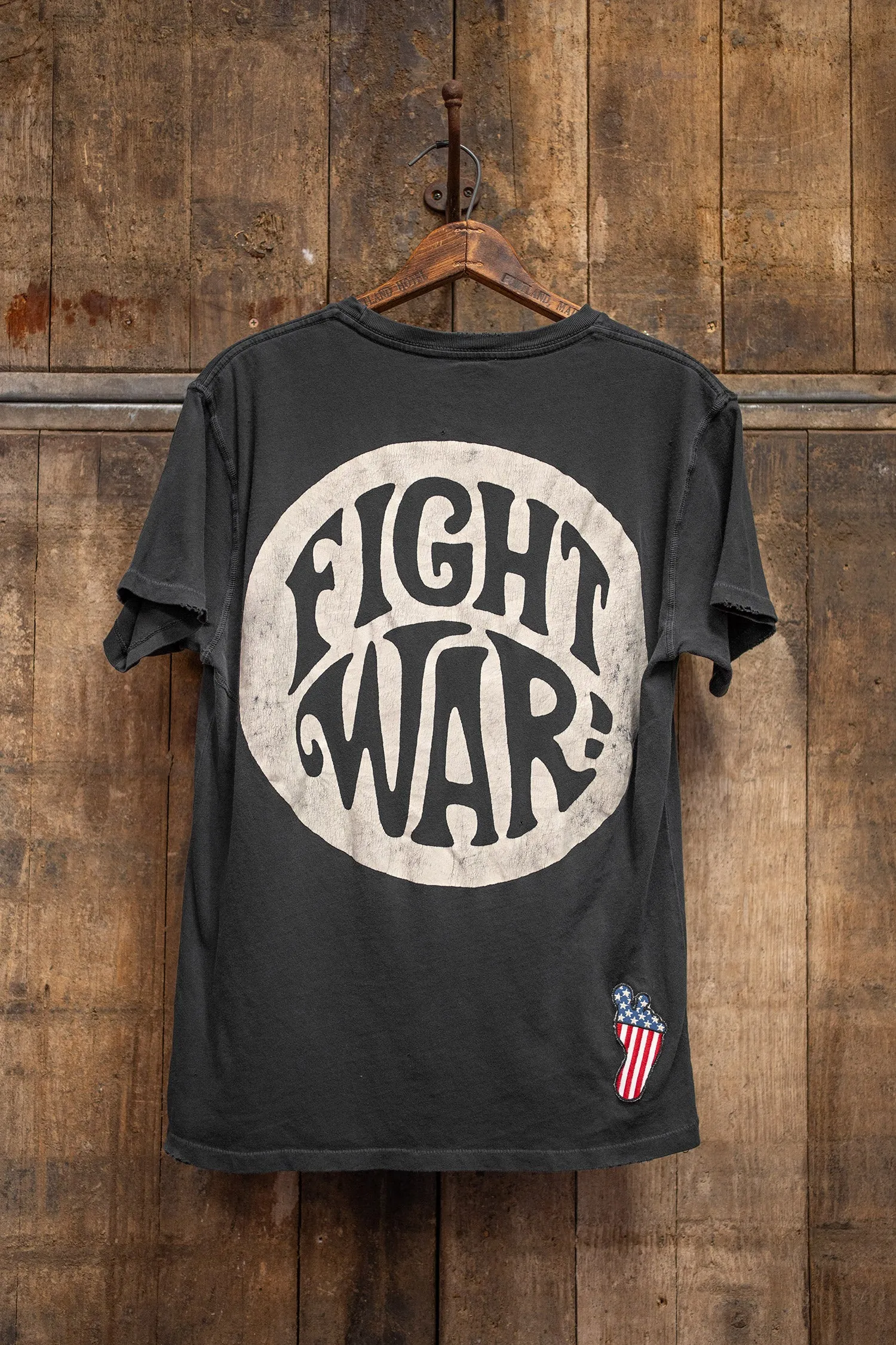 MADE WORN FIGHT WAR '90S FIT POCKET TEE sold by MadeWorn