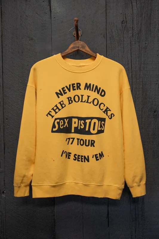 SEX PISTOLS I'VE SEEN 'EM CLASSIC CREW SWEATSHIRT made by MadeWorn