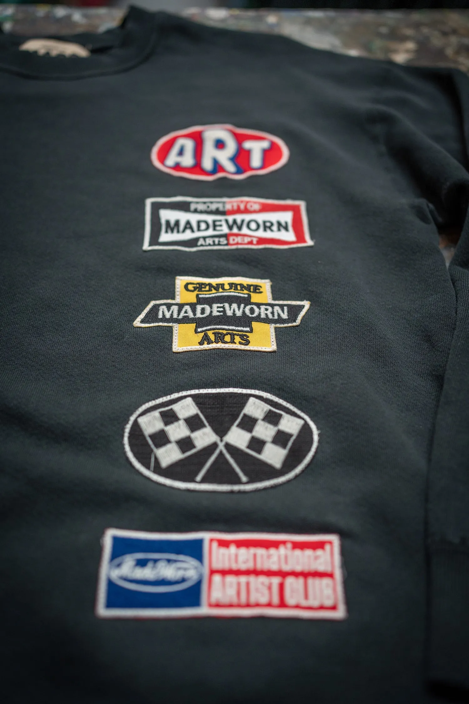 MADE WORN ARTS CLUB CLASSIC CREW SWEATSHIRT sold by MadeWorn product image thumbnail 2