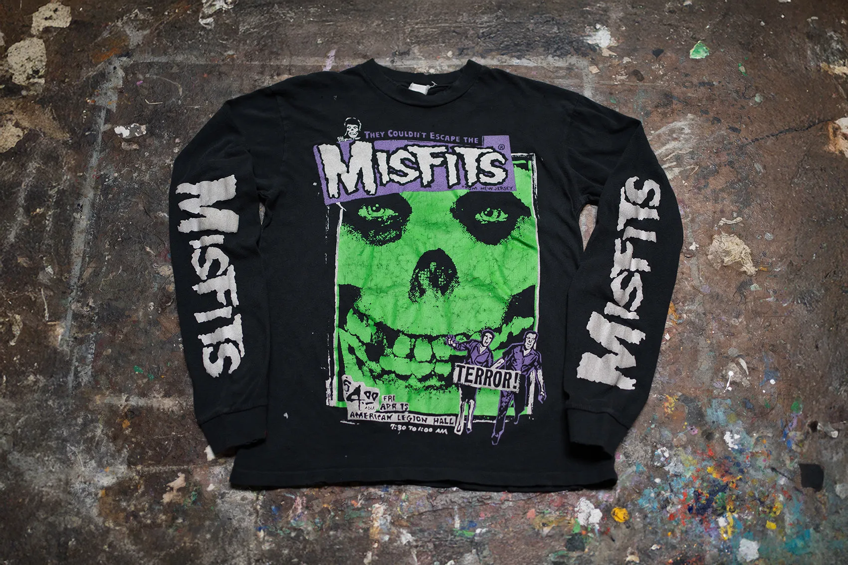 MISFITS LONG SLEEVE sold by MadeWorn product image thumbnail 3