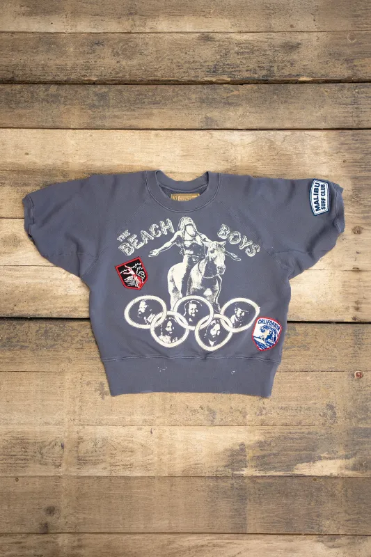 THE BEACH BOYS SURF CLUB SHORT SLEEVE SWEATSHIRT sold by MadeWorn