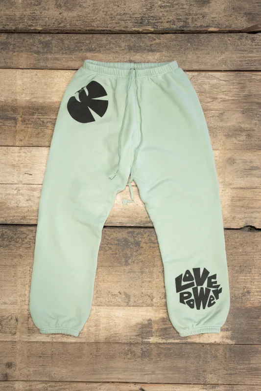 MADE WORN LOVE POWER P.E. SWEATPANTS made by MadeWorn