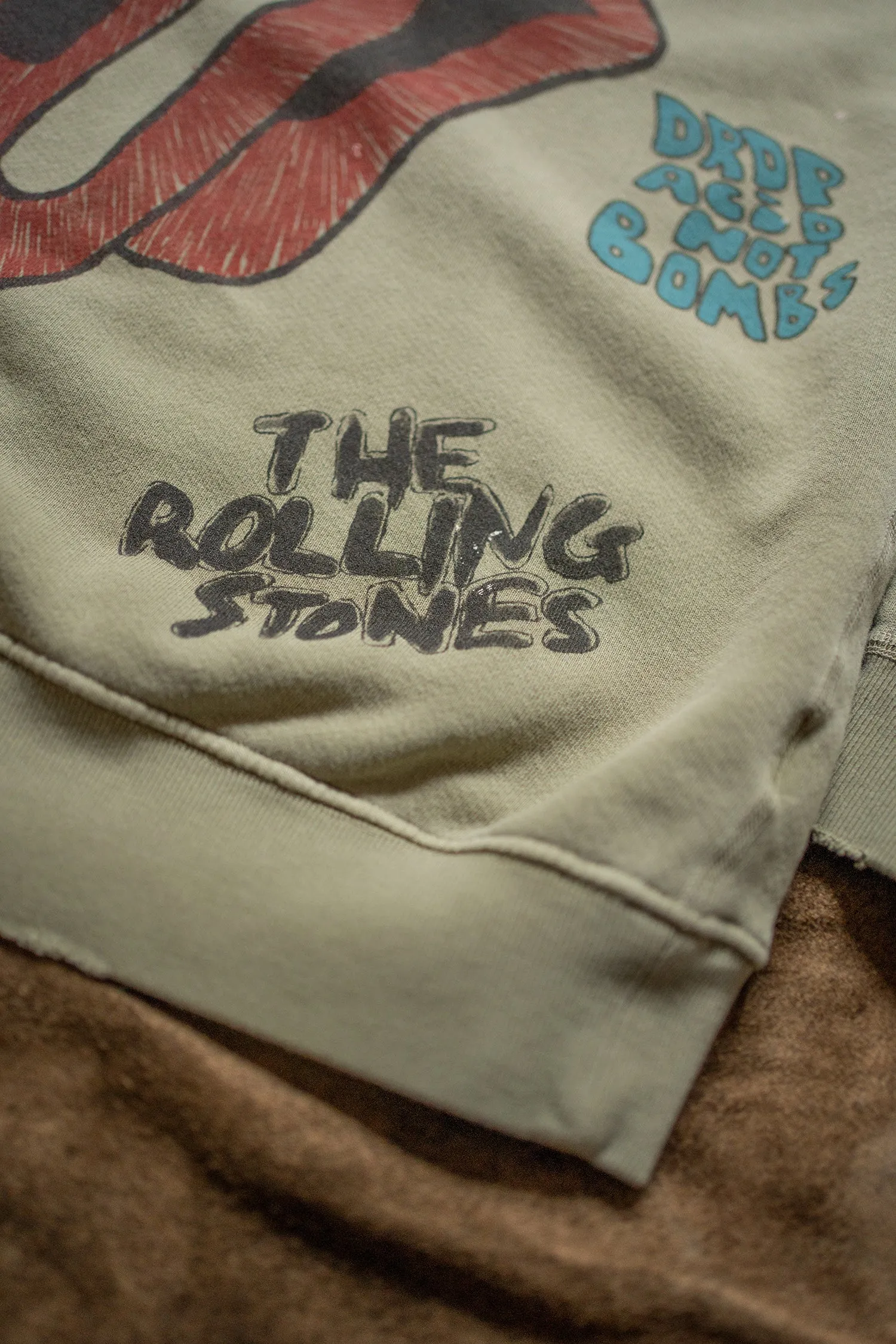 ROLLING STONES SKETCH CLASSIC CREW SWEATSHIRT sold by MadeWorn product image thumbnail 5