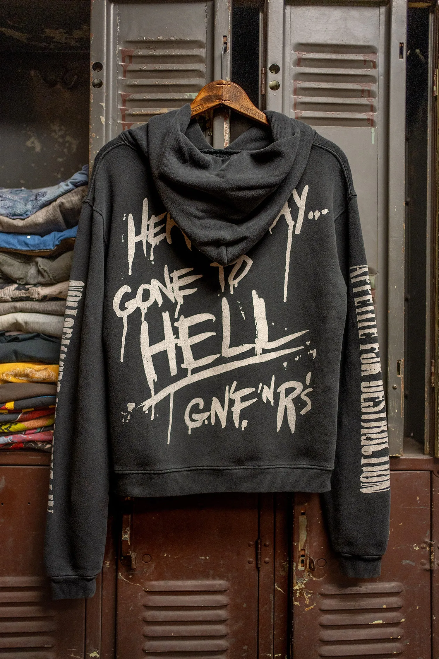 GUNS N' ROSES HOODED SWEATSHIRT sold by MadeWorn product image thumbnail 2