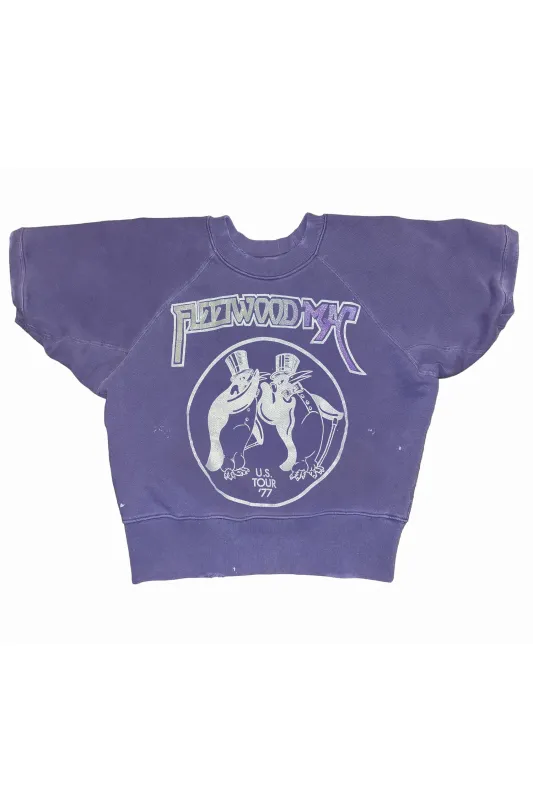 FLEETWOOD MAC PENGUINS SHORT SLEEVE SWEATSHIRT made by MadeWorn