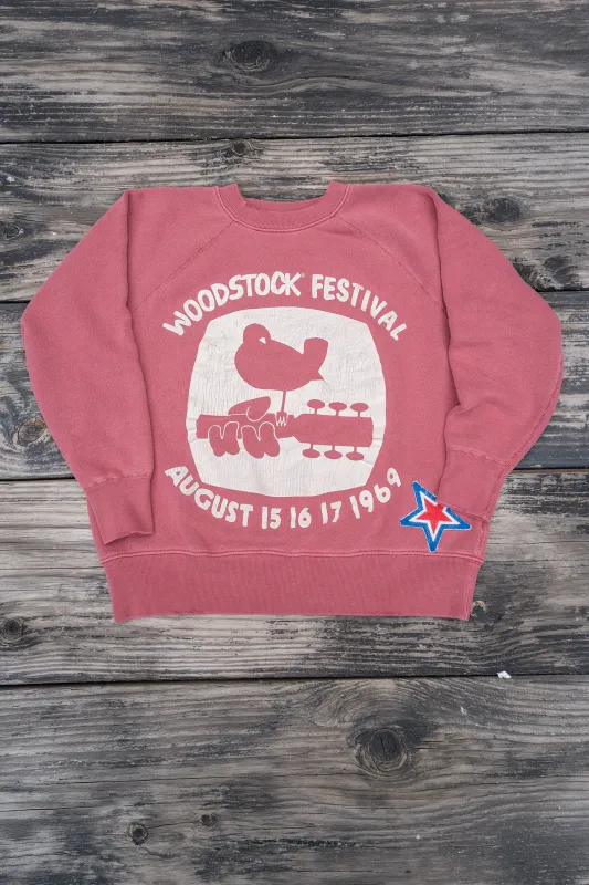 WOODSTOCK FESTIVAL SHRUNKEN SWEATSHIRT made by MadeWorn