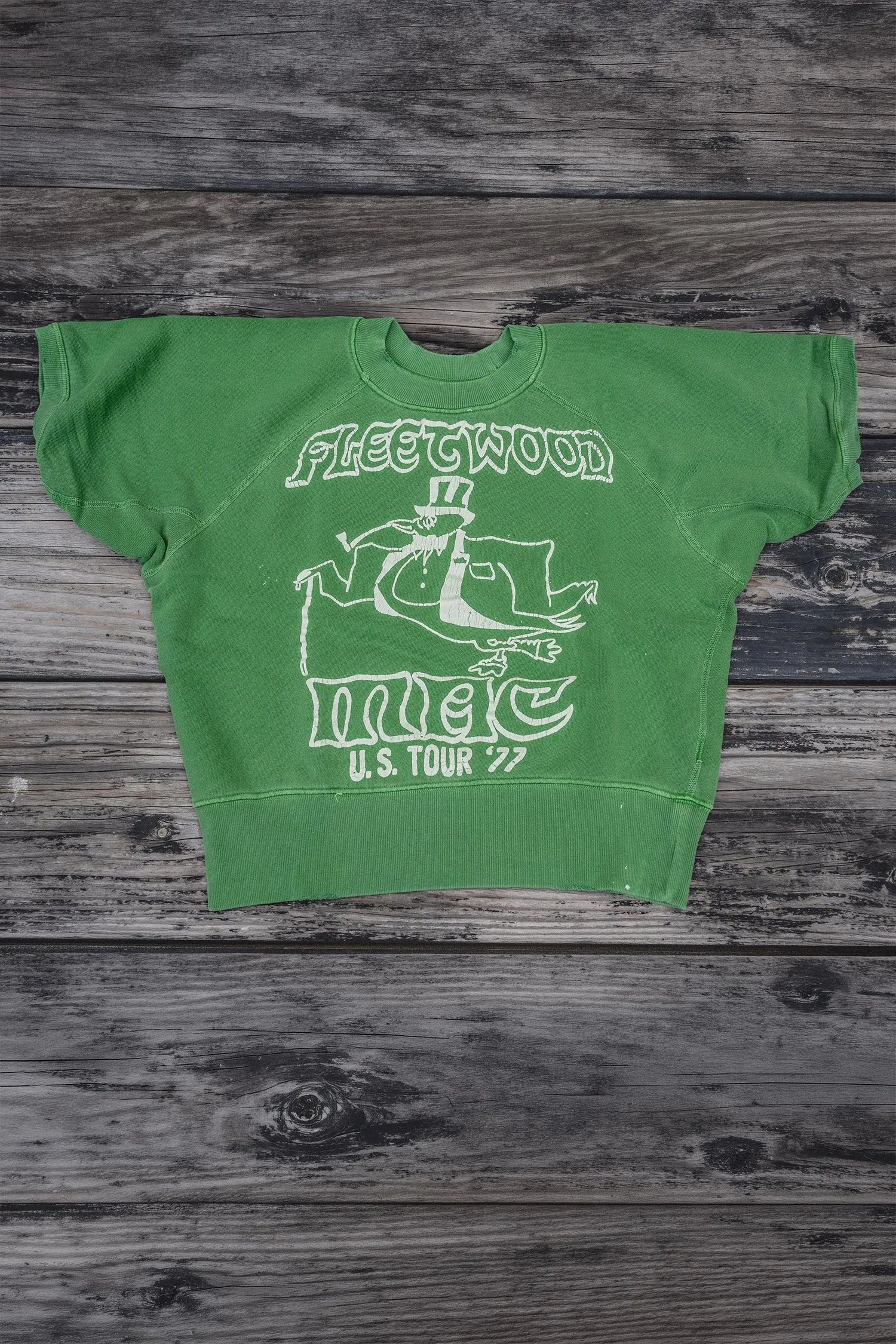 FLEETWOOD MAC LANDSLIDE SHORT SLEEVE SWEATSHIRT sold by MadeWorn