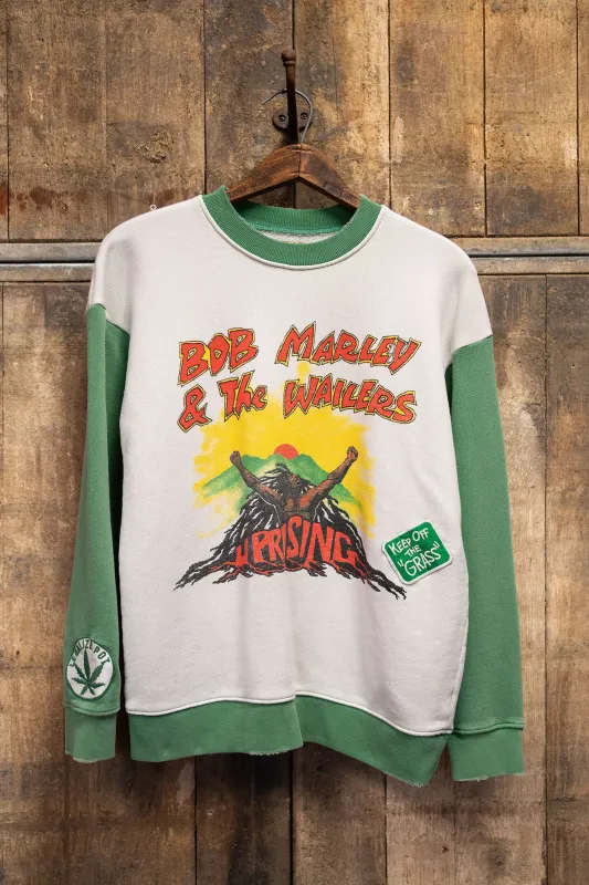 BOB MARLEY SAY SOMETHING! CLASSIC CREW SWEATSHIRT ***FINAL SALE*** made by MadeWorn