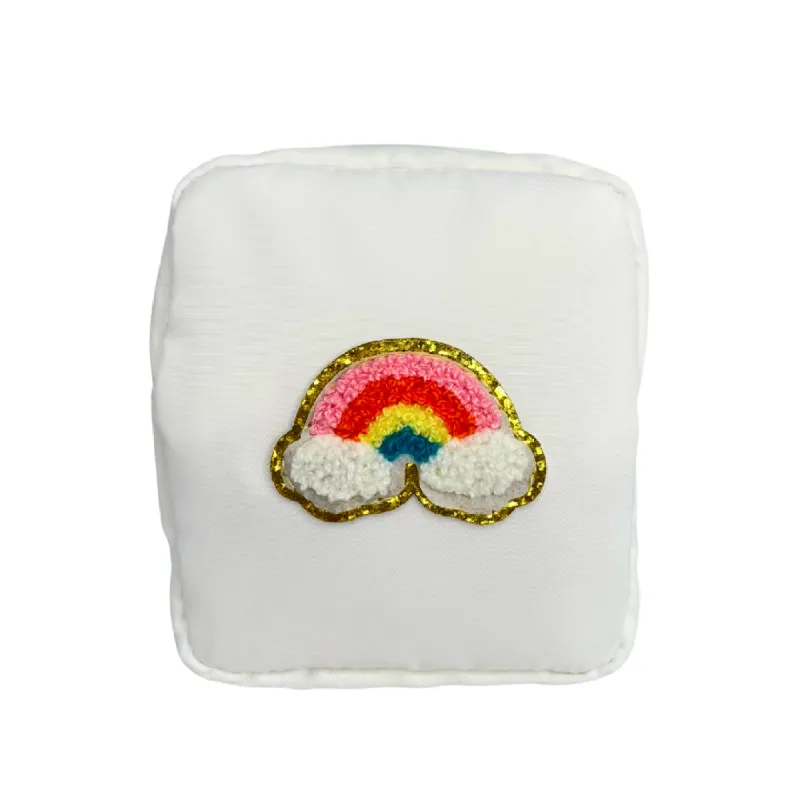 Rainbow Cosmetic Bag sold by Sahira Jewelry Design