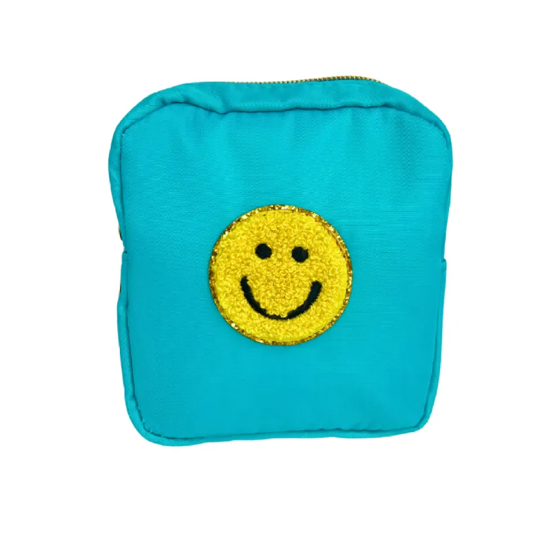 Smiley Face Cosmetic Bag sold by Sahira Jewelry Design