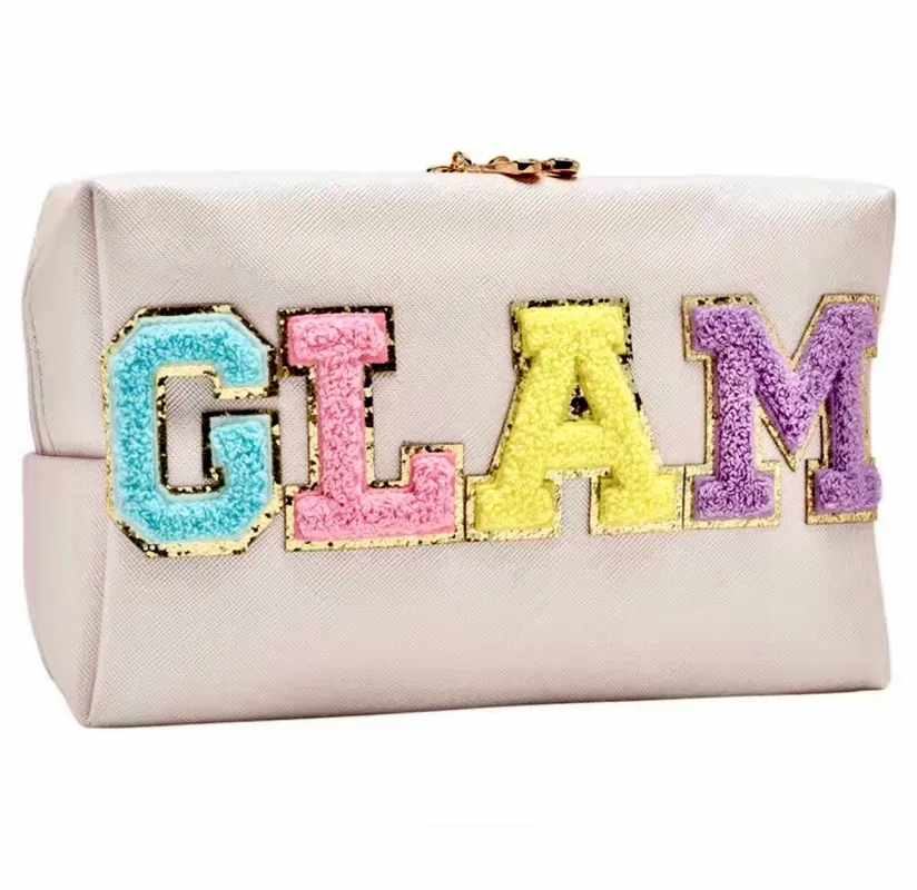 Glam Cosmetic Bag sold by Sahira Jewelry Design