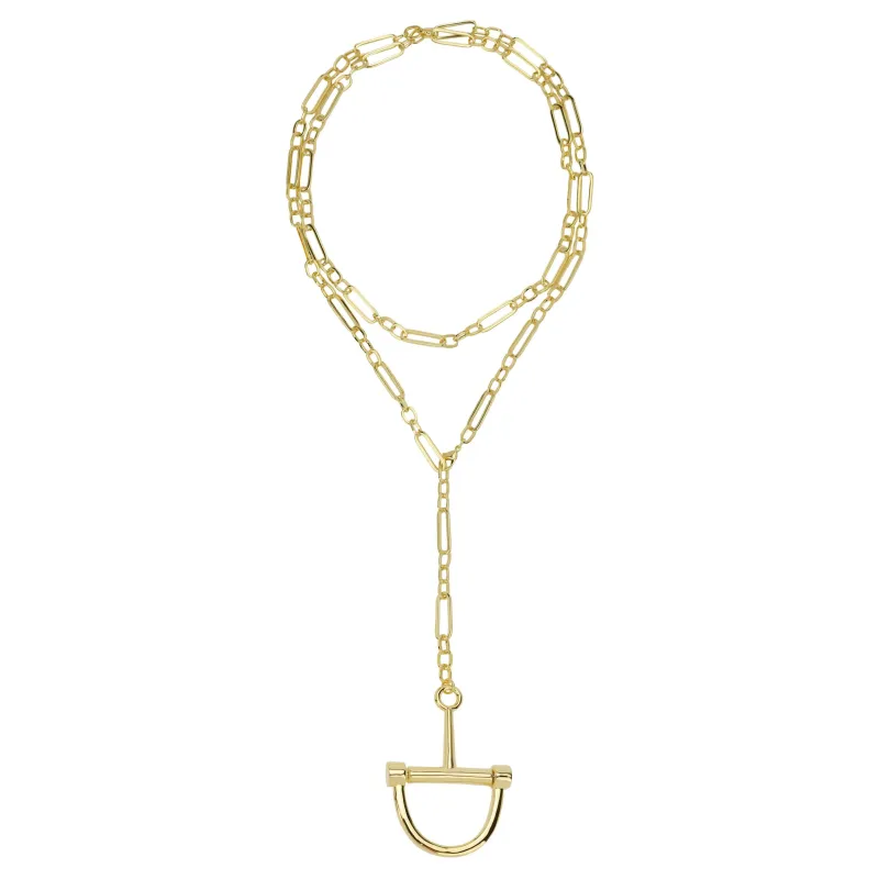 Horsebit Chain Necklace / Belt made by Sahira Jewelry Design