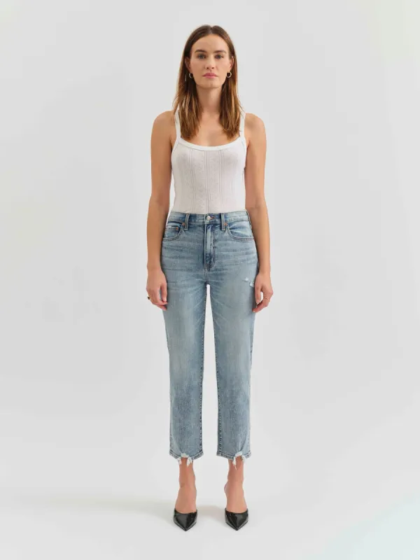 Straight Up High Rise in New Flame Vintage sold by Daze