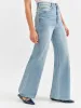 Far Out High Rise Wide Leg in Blooming Vintage sold by Daze