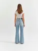 Far Out High Rise Wide Leg in Blooming Vintage sold by Daze