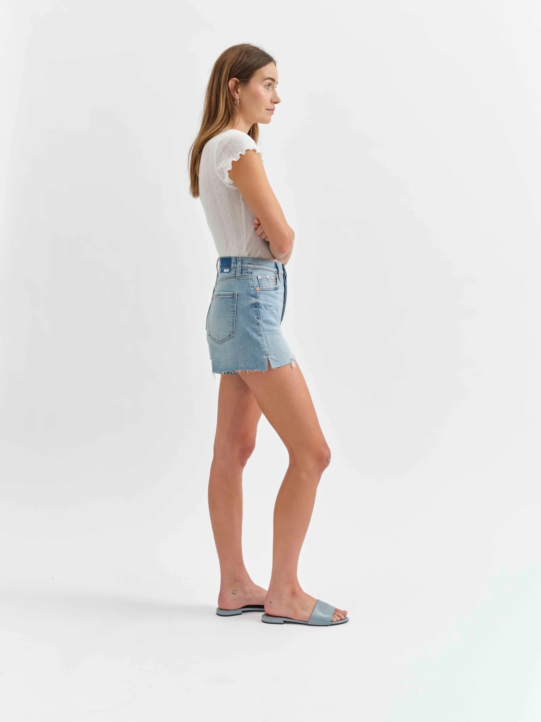 Bottom Line High Rise Short in Blooming Vintage sold by Daze product image thumbnail 3