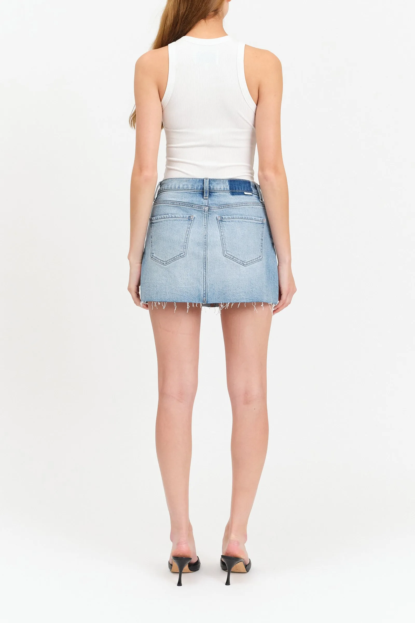 Malibu Mini Skirt in Obviously Vintage sold by Daze product image thumbnail 3