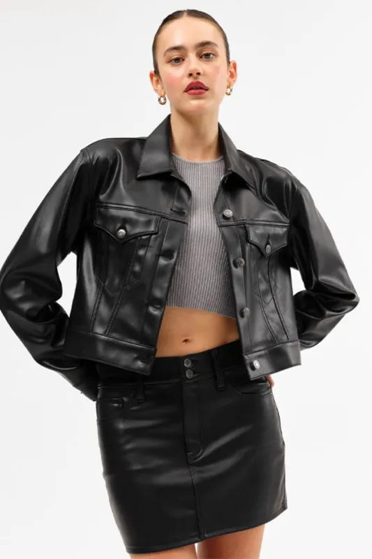 Chaser Jacket Cropped Jacket in Cinematic sold by Daze