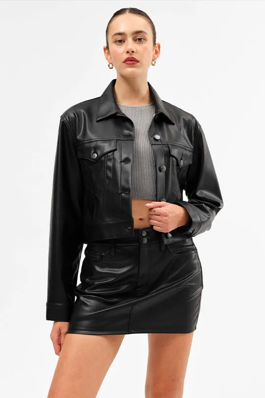 Chaser Jacket Cropped Jacket in Cinematic sold by Daze product image thumbnail 5