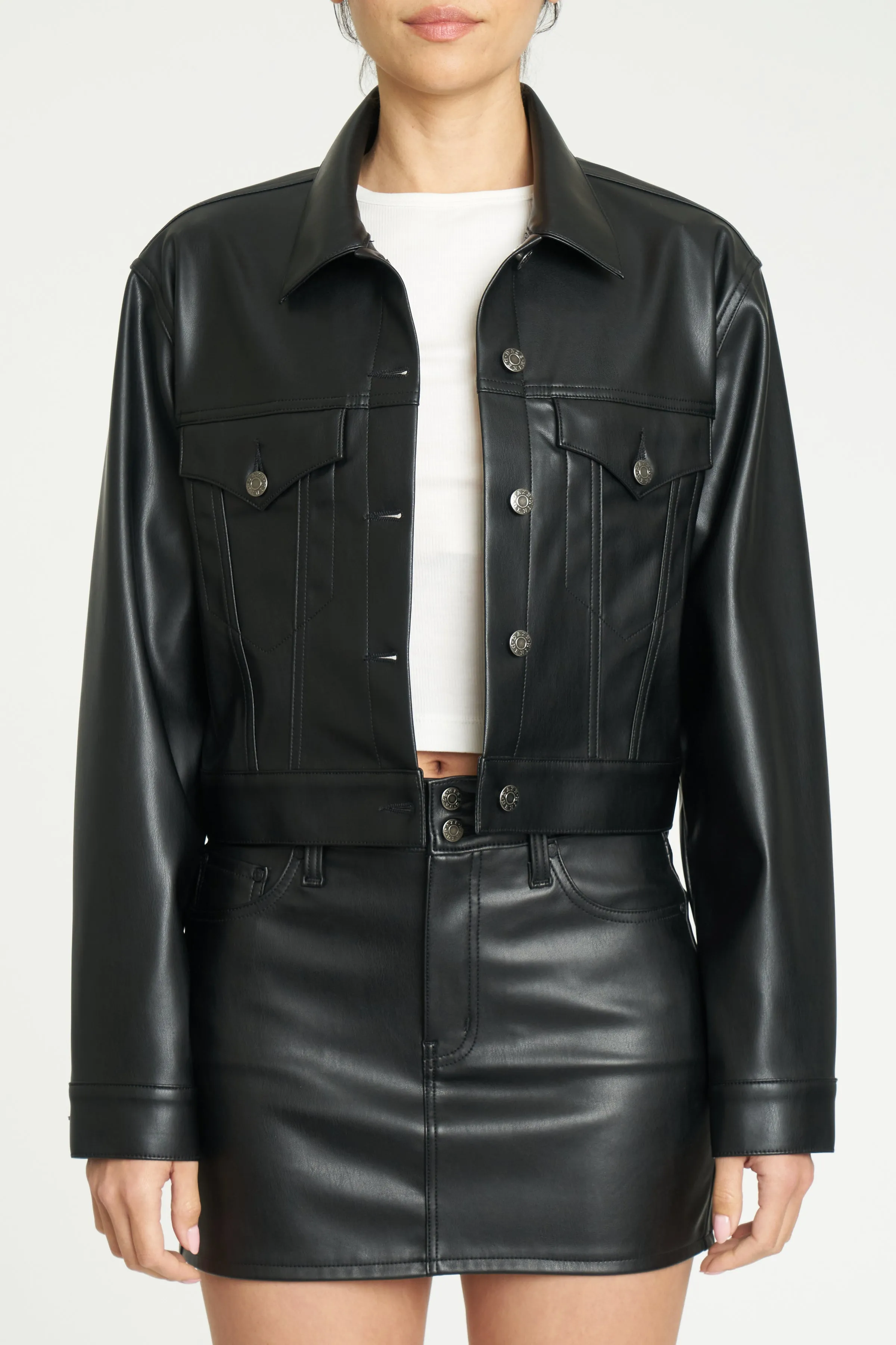 Chaser Jacket Cropped Jacket in Cinematic sold by Daze product image thumbnail 2