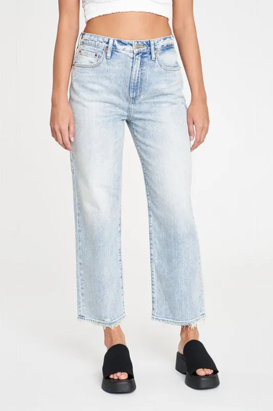 Sundaze High Rise Utility Crop in Sunkissed Vintage sold by Daze