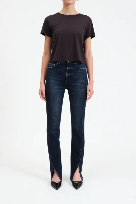 Downtown Slim Split Hem in Cheap Thrills sold by Daze