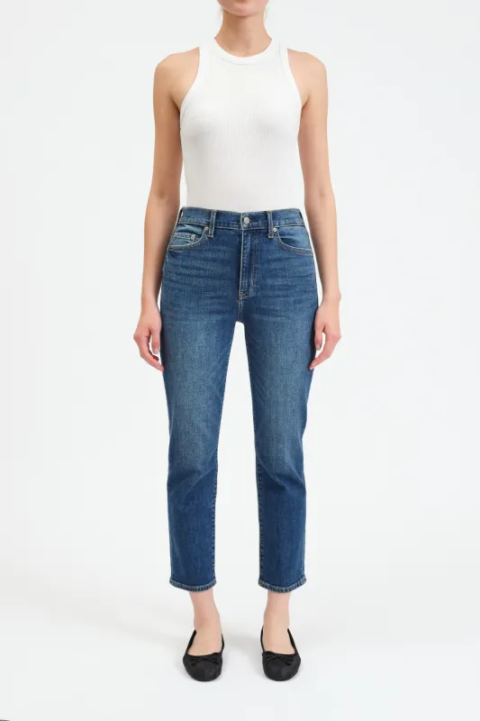 Daily Driver High Rise Skinny Straight  in Influencer sold by Daze