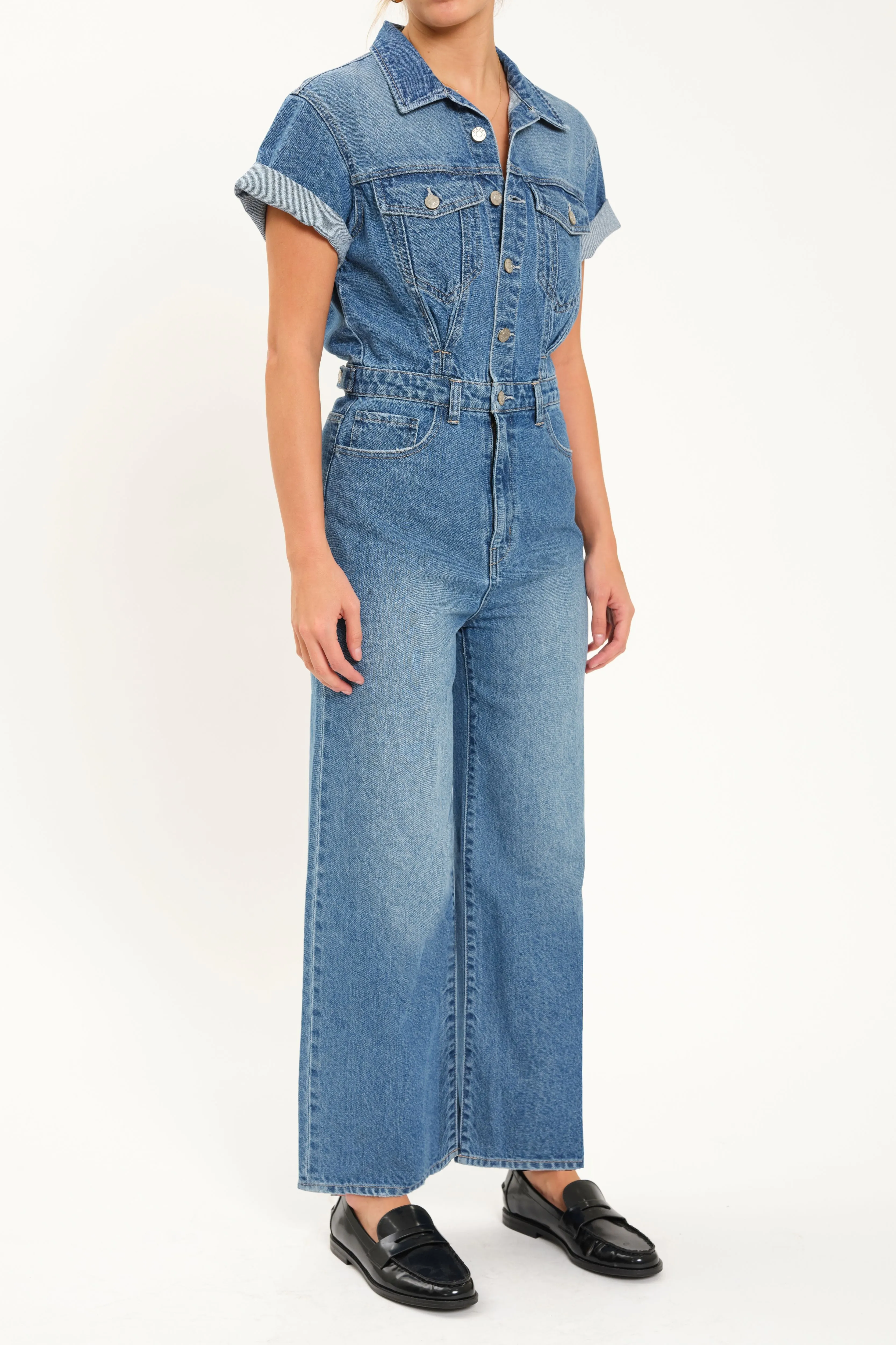 Starlet Wide Leg Jumpsuit in Ballad sold by Daze product image thumbnail 2