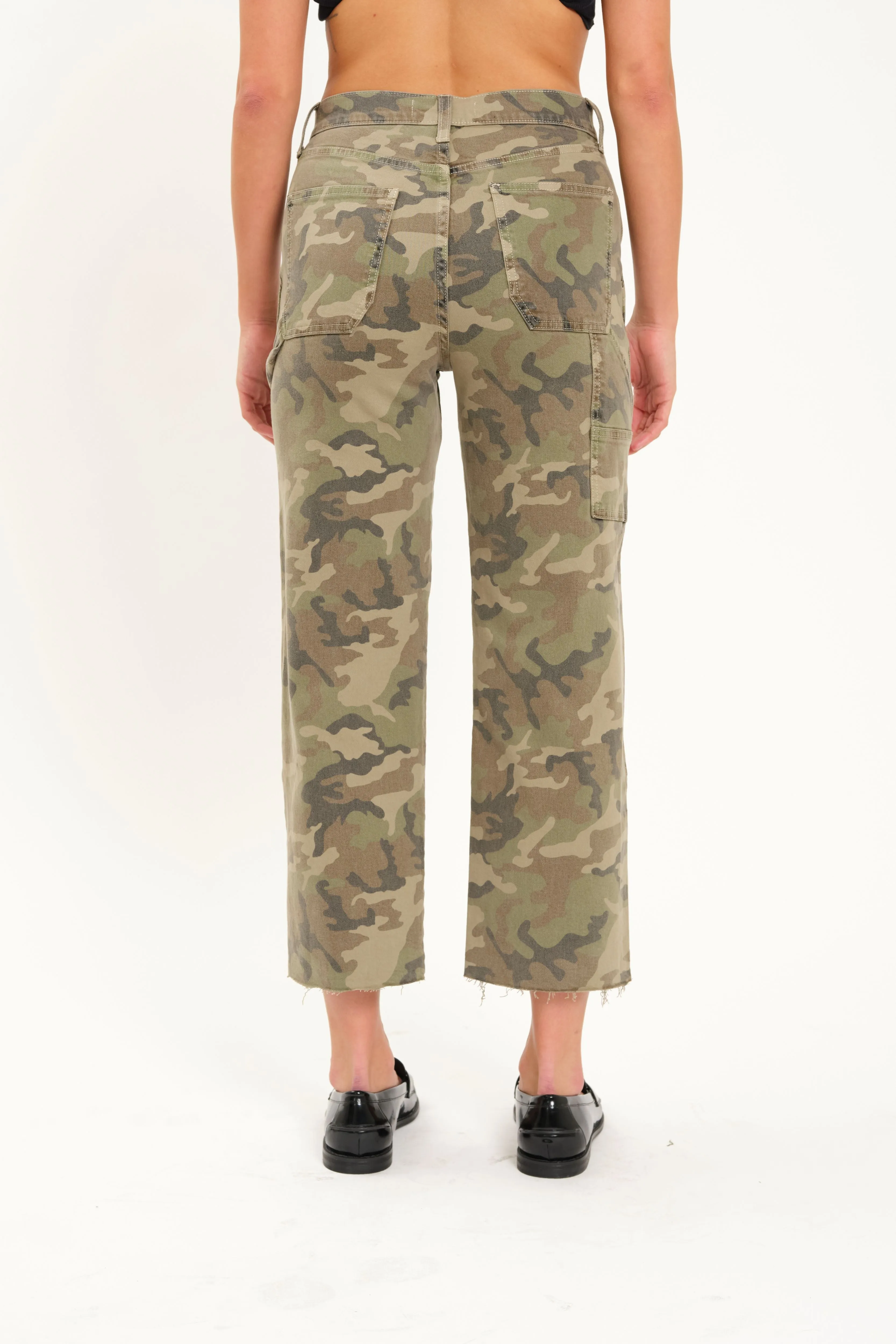 Sundaze High Rise Straight Crop in Hideaway sold by Daze product image thumbnail 3