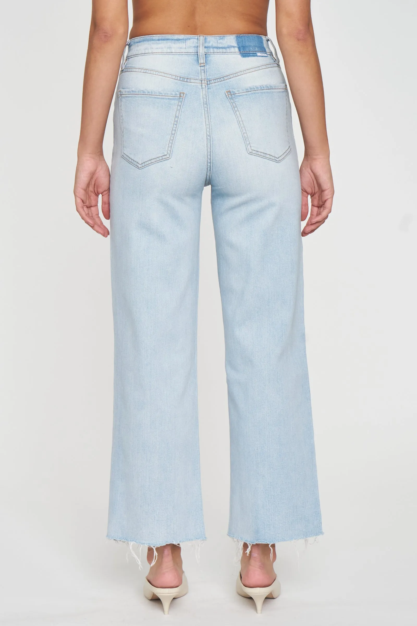 Pleaser High Rise Wide Leg in Believer Vintage sold by Daze product image thumbnail 2