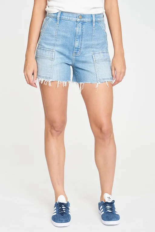 The Knockout Cargo Short in Clarity sold by Daze