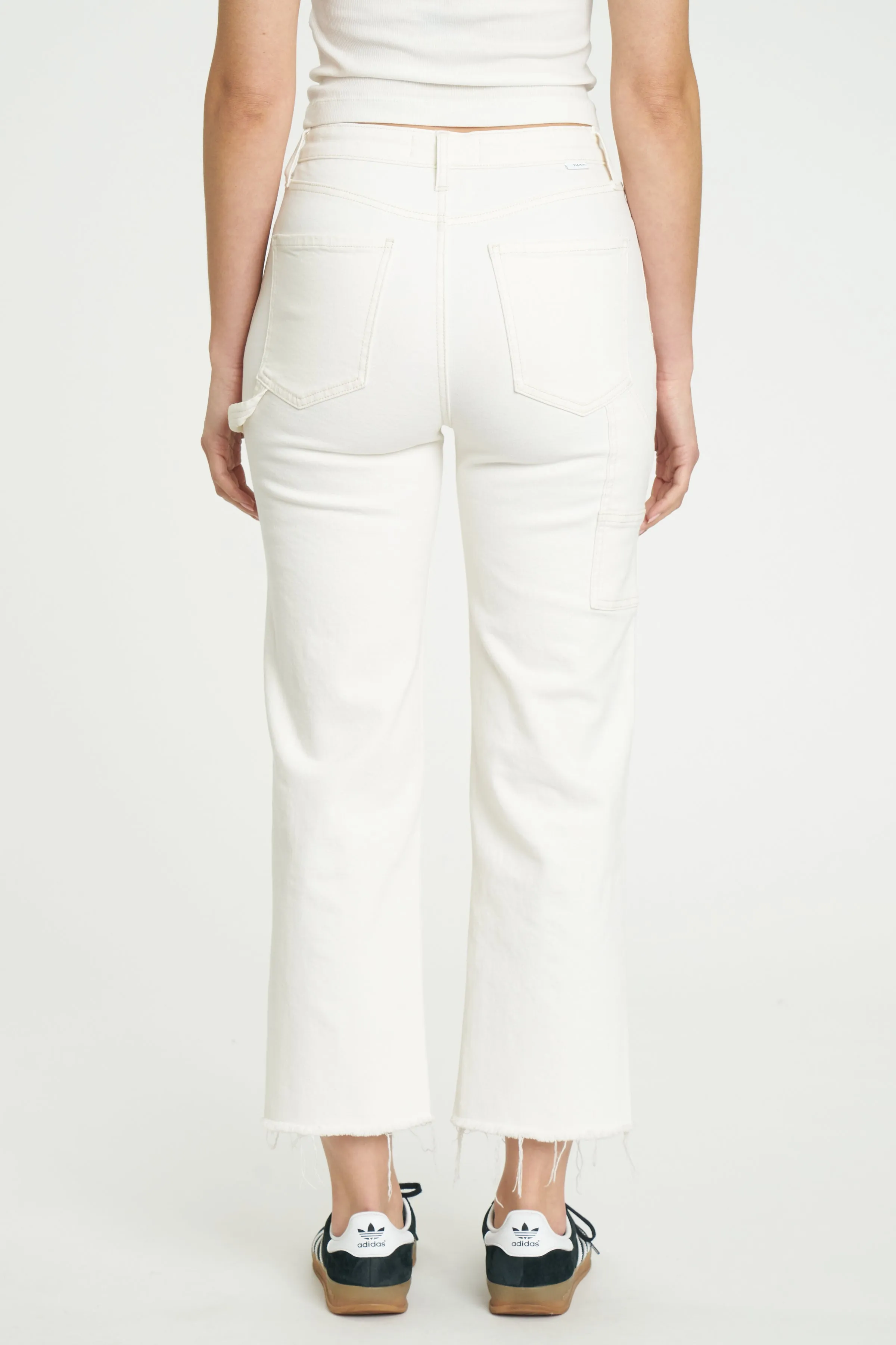 Sundaze High Rise Utility Crop in Cream sold by Daze product image thumbnail 3