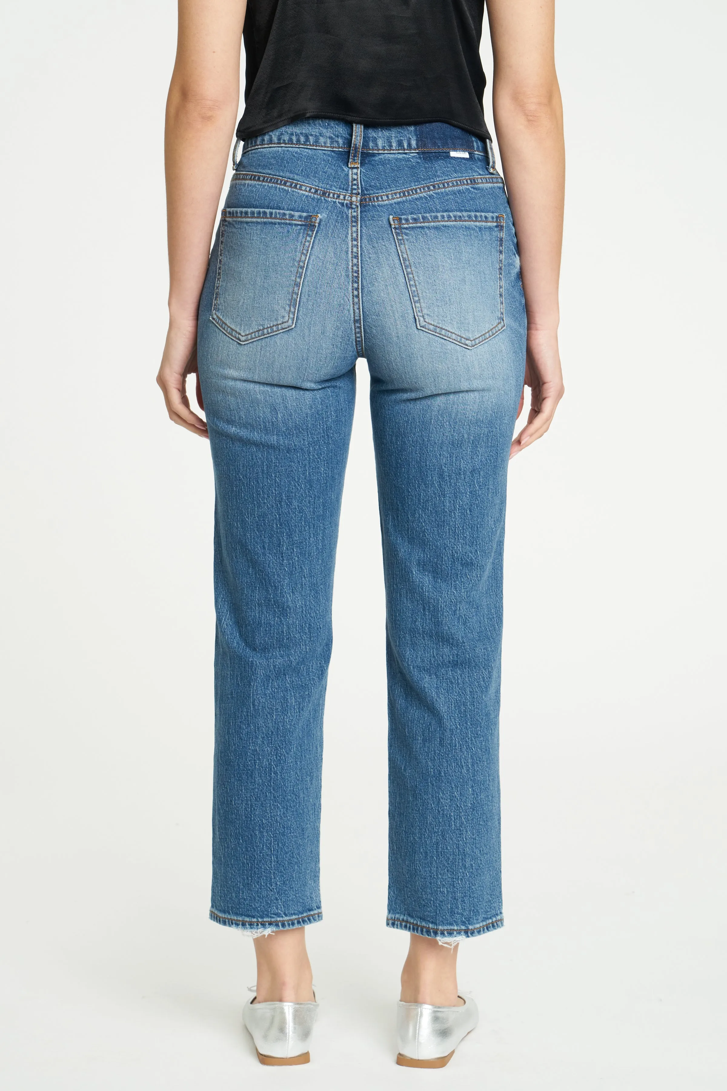 Straight Up High Rise in Magic Words sold by Daze product image thumbnail 3