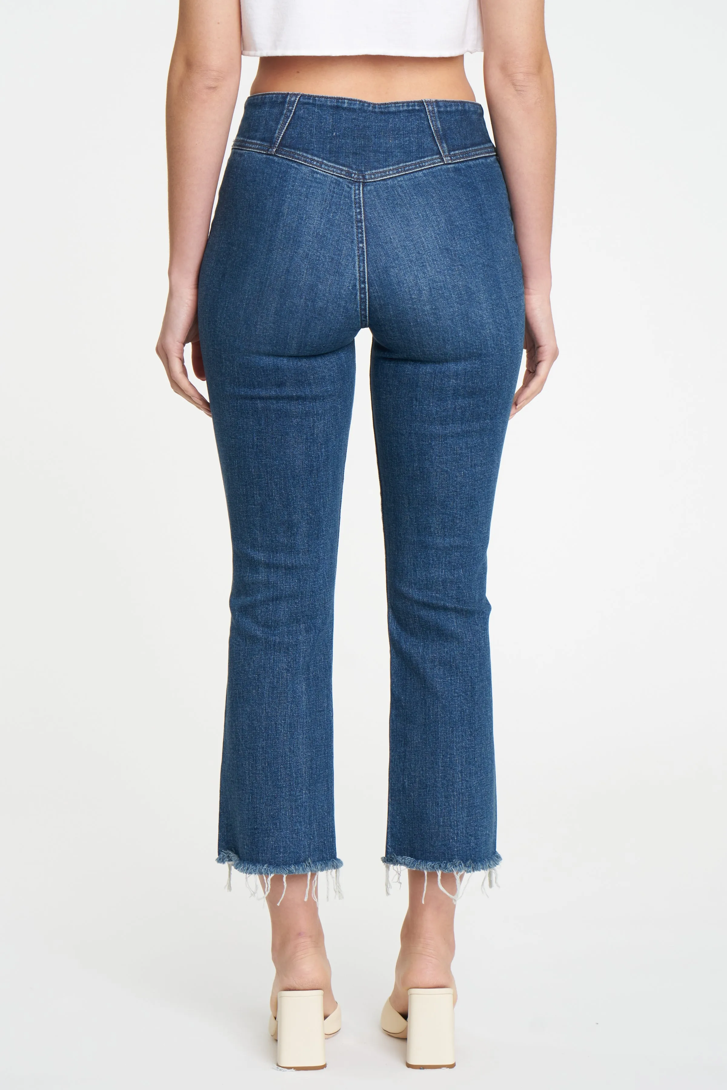 Shy Girl Crop in Infinity sold by Daze product image thumbnail 4