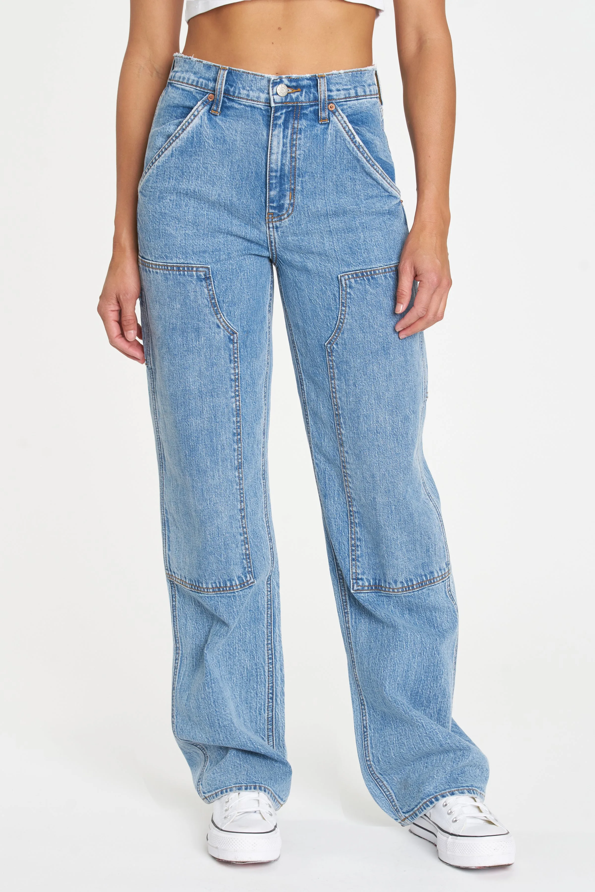 Sundaze Carpenter High Rise Utility in Freestyle sold by Daze