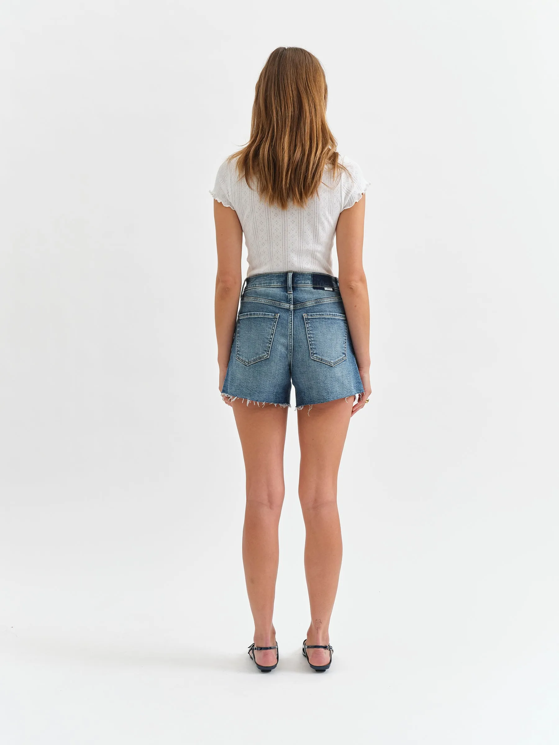 Bottom Line High Rise Short in Perfection sold by Daze product image thumbnail 3